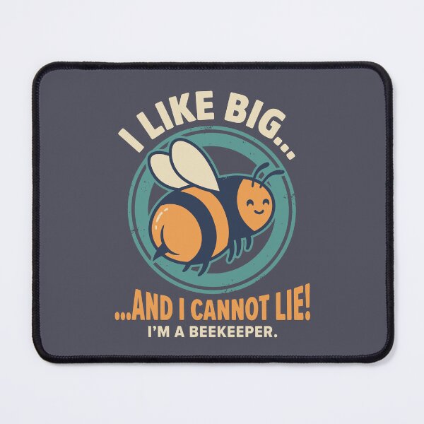 Item preview, Like Big Bees Beekeeper Funny Honeybee Quote designed and sold by Amir Faysal.