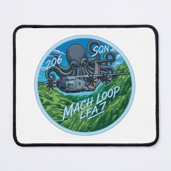 Item preview, RAF 206 Squadron Mach Loop LFA7 Atlas C1 Patch Graphic designed and sold by CharlieDesings.