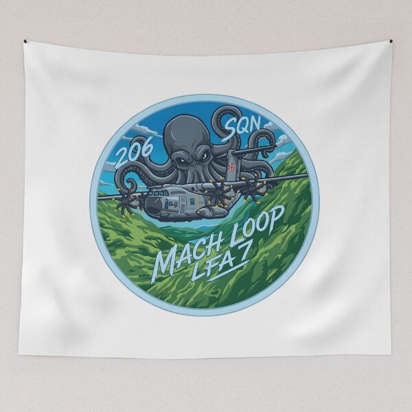 Item preview, RAF 206 Squadron Mach Loop LFA7 Atlas C1 Patch Graphic designed and sold by CharlieDesings.