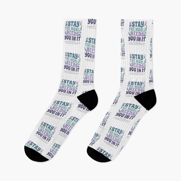 Item preview, Stay The World Needs You Mental Health Awareness | Suicide Prevention Support designed and sold by Gbriel3.
