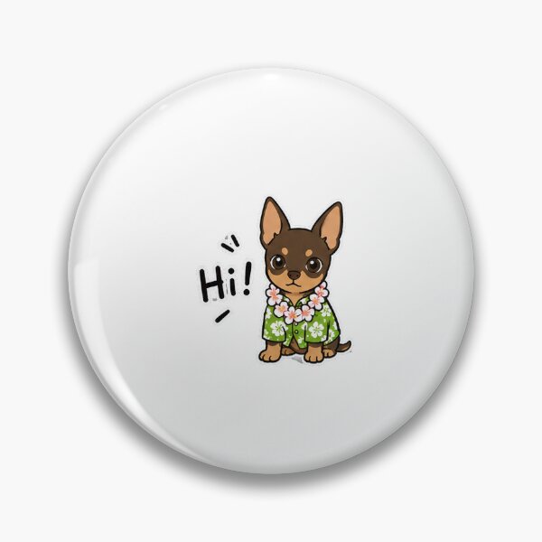 Item preview, Adorable miniature pinscher dog designed and sold by Happyart2024.