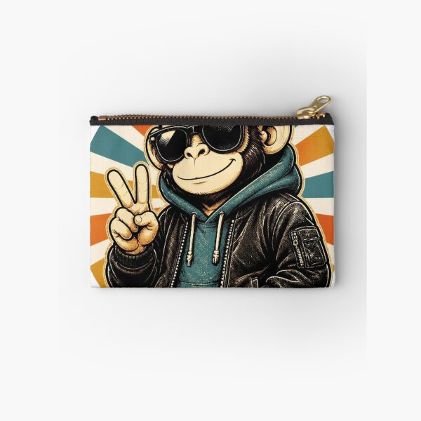 Item preview, Retro Cool Ape – Vintage Peace Style designed and sold by Icareis-Studios.