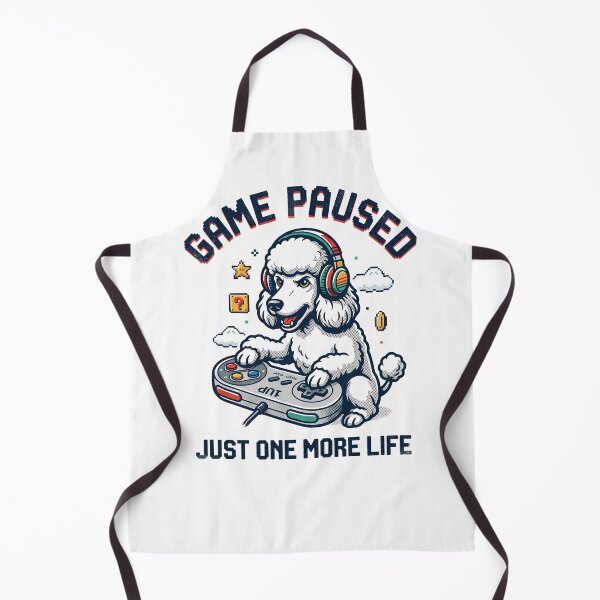 Item preview, Game Pawsed | Funny Gamer Poodle | Retro Gaming Dog Lover Gift designed and sold by CH-4TEE.