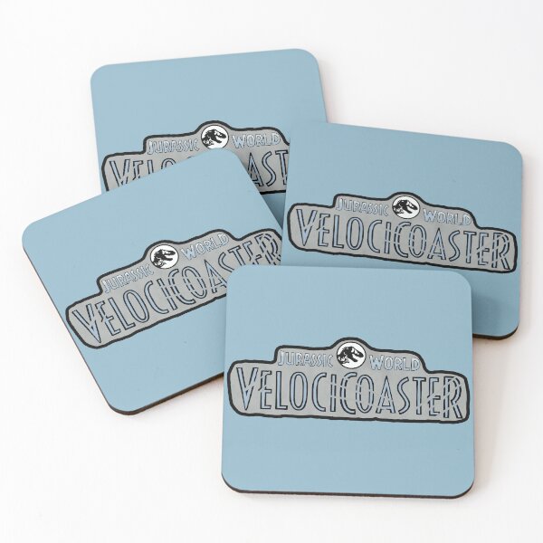 Item preview, VelociCoaster Logo Illustration - Universal Islands of Adventure Launch Coaster (Theme Park Fan Art) designed and sold by FoolishDreamers.