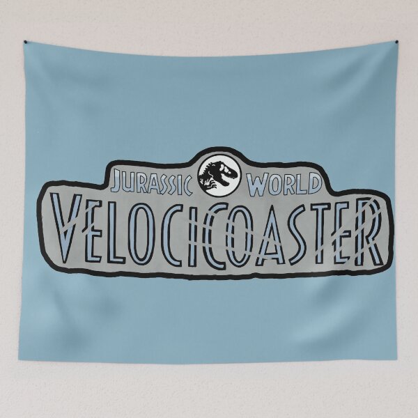 Item preview, VelociCoaster Logo Illustration - Universal Islands of Adventure Launch Coaster (Theme Park Fan Art) designed and sold by FoolishDreamers.