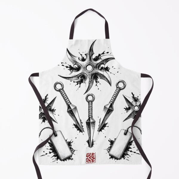 Item preview, Ninja Weapons Arsenal Japanese Tattoo Flash Art designed and sold by MouradStudio.