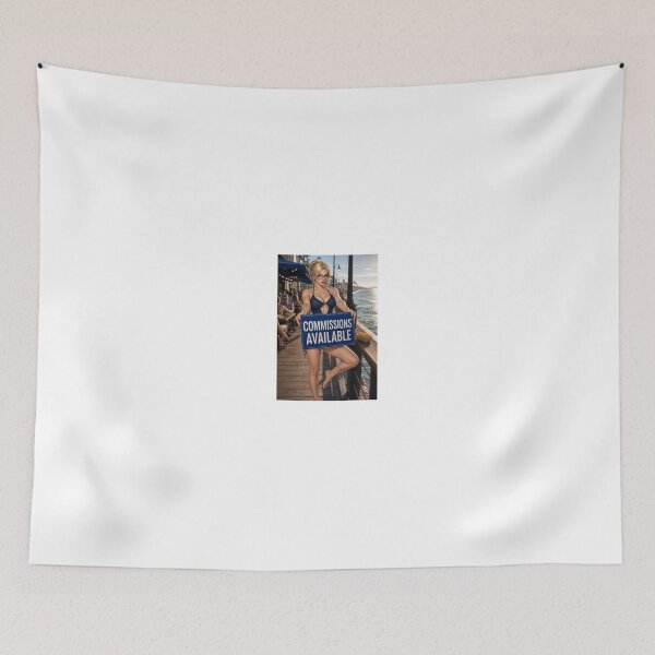 Item preview, Ilya Martin in Blue Swimwear on a Pier designed and sold by CathryneDelamort.
