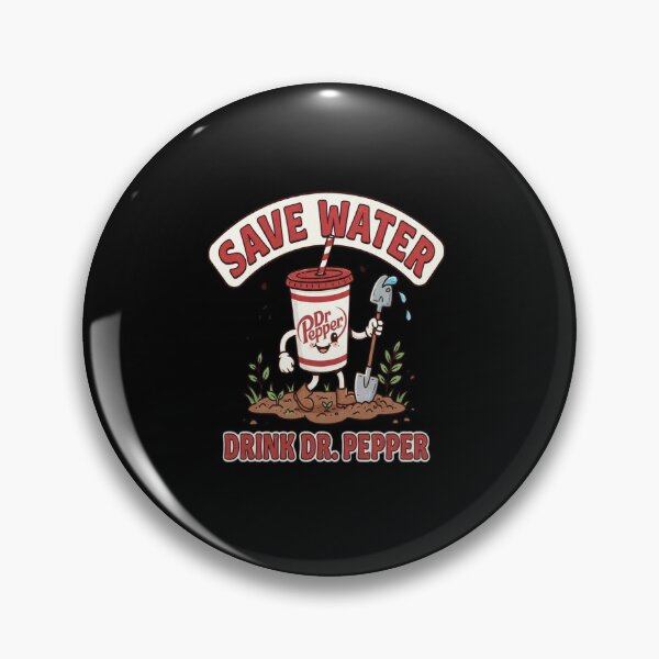 Item preview, Save water drink Dr.P designed and sold by redderkunziee.