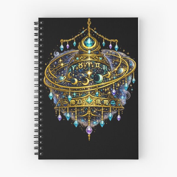 Item preview, Zodiac Planetarium Orb Celestial Astrology Cosmic Sphere Fantasy Sticker T-Shirt designed and sold by irfanshikh.