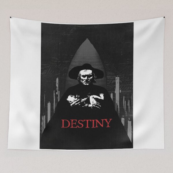 Item preview, Destiny – Dark Gothic Horror Vintage Poster designed and sold by halah bue.