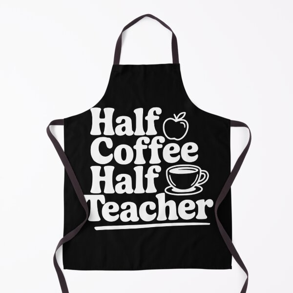 Item preview, Half Coffee Half Teacher designed and sold by Frank Ring.