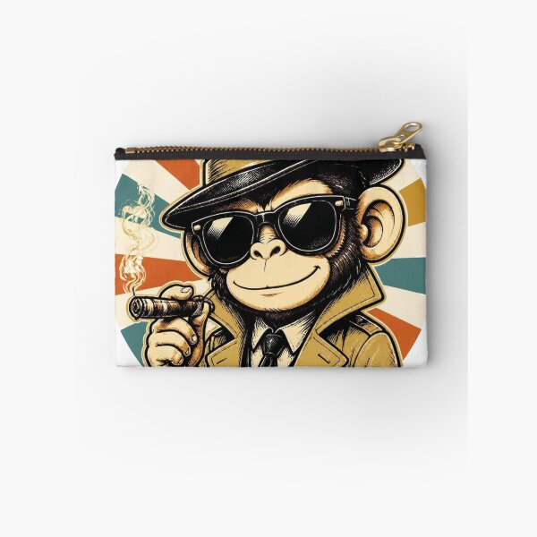 Item preview, Retro Detective Ape – Vintage Noir Style designed and sold by Icareis-Studios.