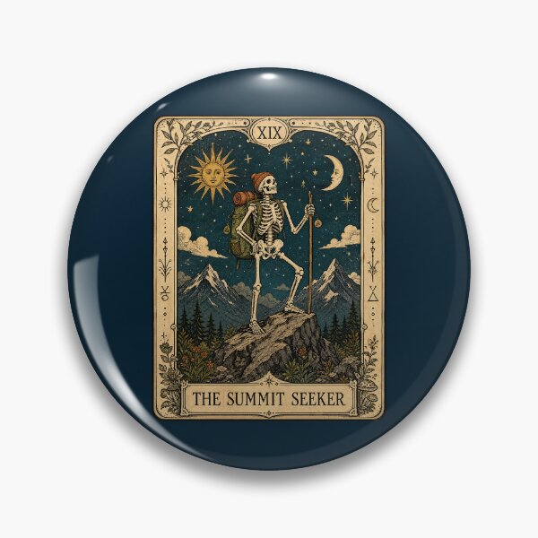 Item preview, Vintage Trekking Mountain Explorer Tarot Artstyle designed and sold by merchxwear.