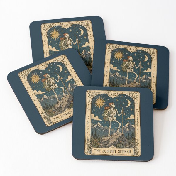 Item preview, Vintage Trekking Mountain Explorer Tarot Artstyle designed and sold by merchxwear.