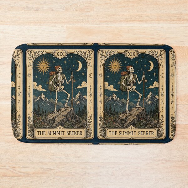 Item preview, Vintage Trekking Mountain Explorer Tarot Artstyle designed and sold by merchxwear.