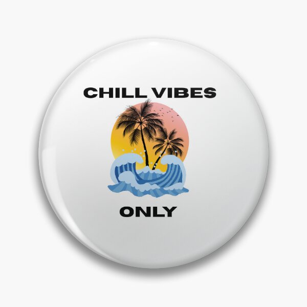 Item preview, Chill Vibes Only Vintage Sunset Palm Trees designed and sold by RoyalPrime.