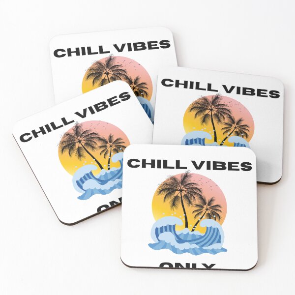 Item preview, Chill Vibes Only Vintage Sunset Palm Trees designed and sold by RoyalPrime.