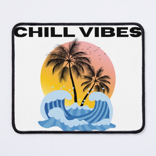 Item preview, Chill Vibes Only Vintage Sunset Palm Trees designed and sold by RoyalPrime.