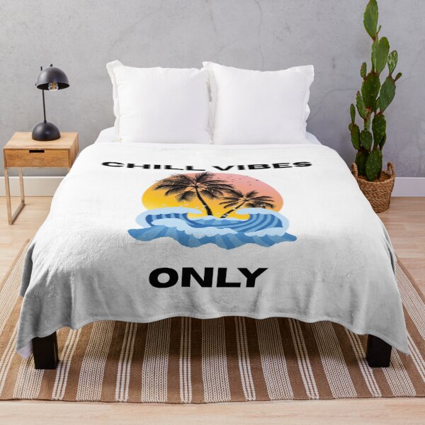 Item preview, Chill Vibes Only Vintage Sunset Palm Trees designed and sold by RoyalPrime.