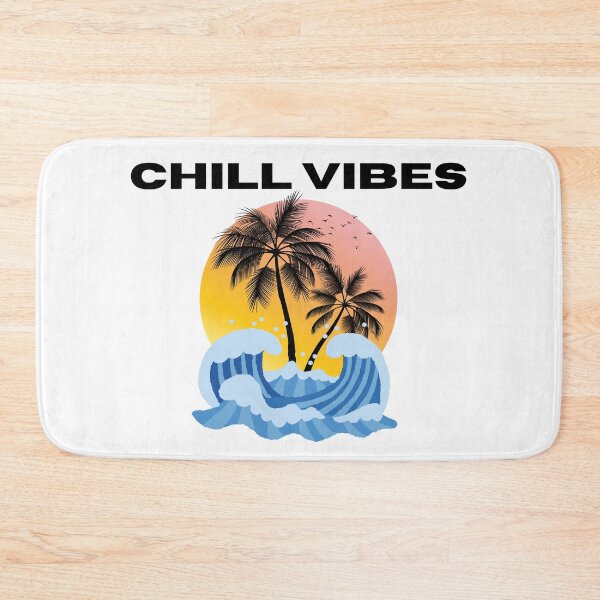 Item preview, Chill Vibes Only Vintage Sunset Palm Trees designed and sold by RoyalPrime.