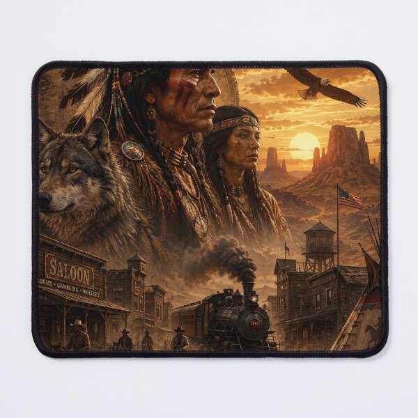 Item preview, Native American Spirit of the West designed and sold by RabeART.