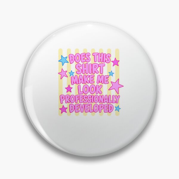 Item preview, Striped Does This Make Me Look Professionally Developed Funny Office Humor designed and sold by OddPopARt.