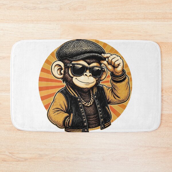 Item preview, Retro Hipster Ape – Vintage Street Style designed and sold by Icareis-Studios.