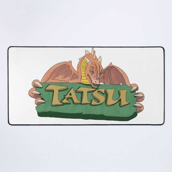 Item preview, Tatsu Logo Illustration - Six Flags Magic Mountain Flying Ride (Theme Park Fan Art) designed and sold by FoolishDreamers.