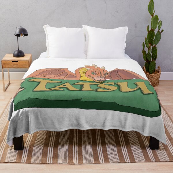 Item preview, Tatsu Logo Illustration - Six Flags Magic Mountain Flying Ride (Theme Park Fan Art) designed and sold by FoolishDreamers.