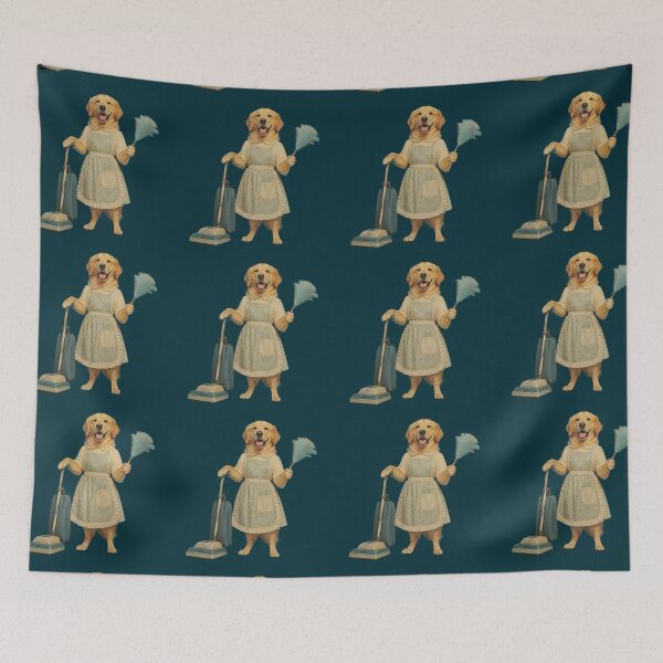 Item preview, Domestic Dog – Cute Stay-at-Home Pup Design designed and sold by ManggaeJM.