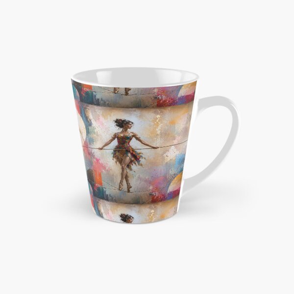 Item preview, Tightrope walker painting designed and sold by GalleryKauffeld.