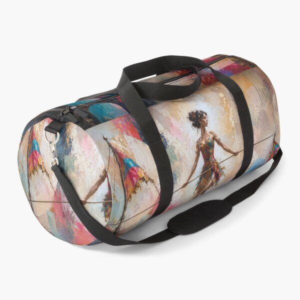 Item preview, Tightrope walker painting designed and sold by GalleryKauffeld.