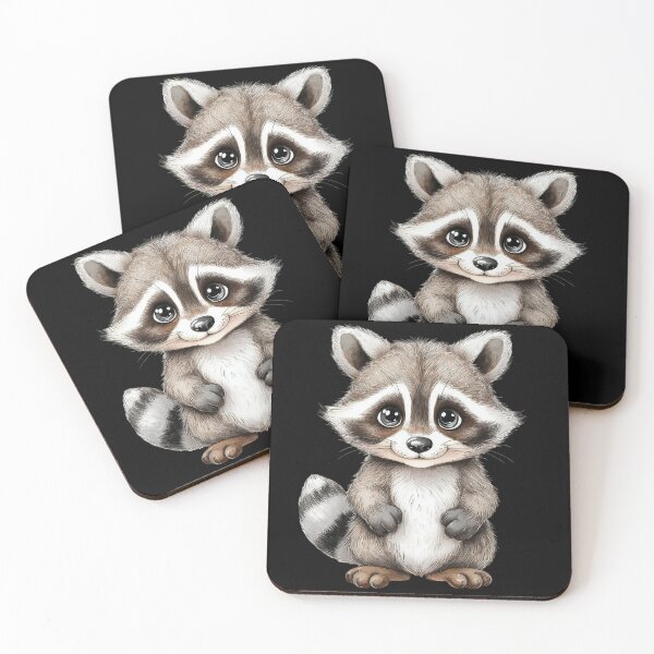 Item preview, Cute Raccoon Forest Friend designed and sold by RockitBaby.