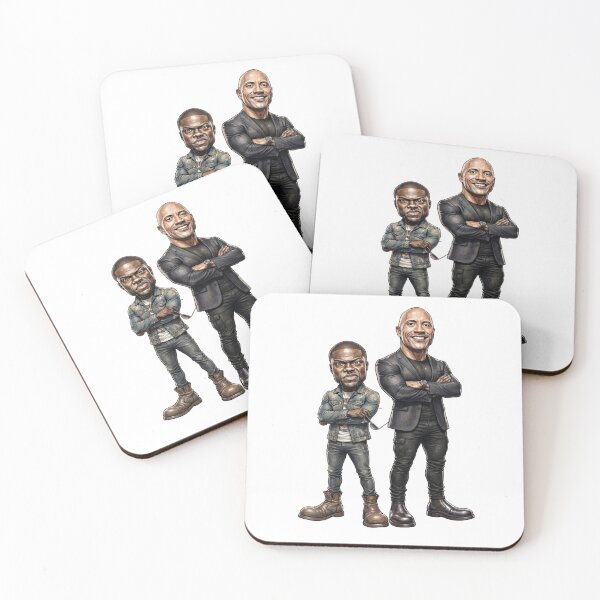 Item preview, Kevin Hart and DeWayne Johnson designed and sold by Stinky Steve OG.