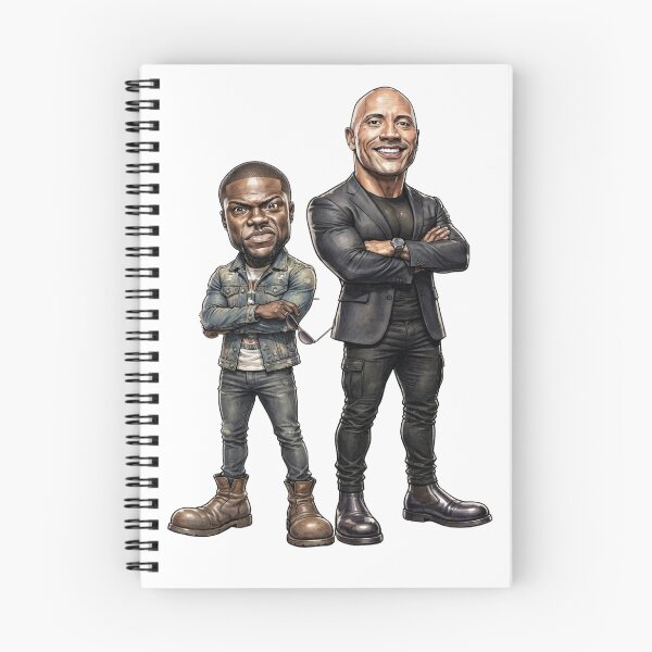Item preview, Kevin Hart and DeWayne Johnson designed and sold by Stinky Steve OG.