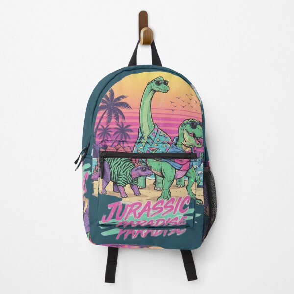Item preview, Jurassic Paradise - Retro 80s Synthwave Dinosaurs designed and sold by BLUESKY11a.