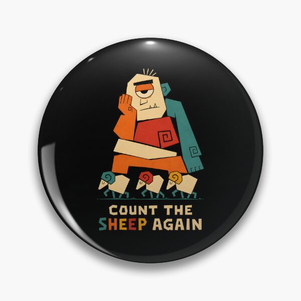 Item preview, The Odyssey Cyclops - Count the Sheep Again designed and sold by Fenay Designs.
