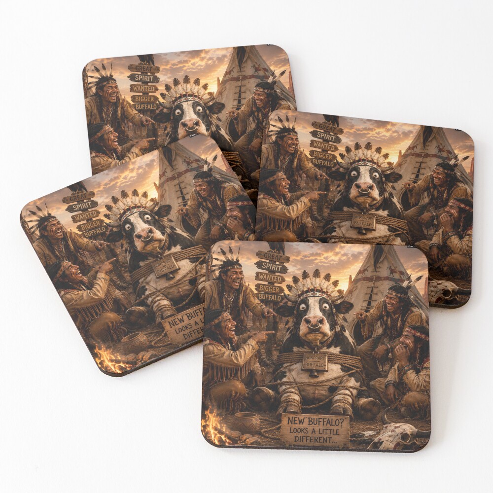 Item preview, Coasters (Set of 4) designed and sold by RabeART.