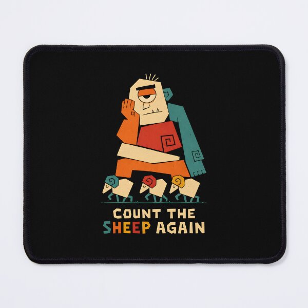 Item preview, The Odyssey Cyclops - Count the Sheep Again designed and sold by Fenay Designs.