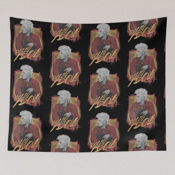 Item preview, Billy Vintage Idol Rock Legend Portrait Graphic designed and sold by ViniBall.