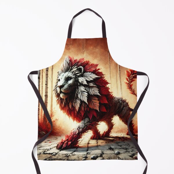 Item preview, Fall Lion, Ai Generated Art designed and sold by ACC .