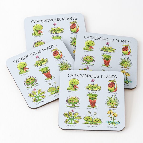 Item preview, Cute Carnivorous Plants designed and sold by HRSCreates.