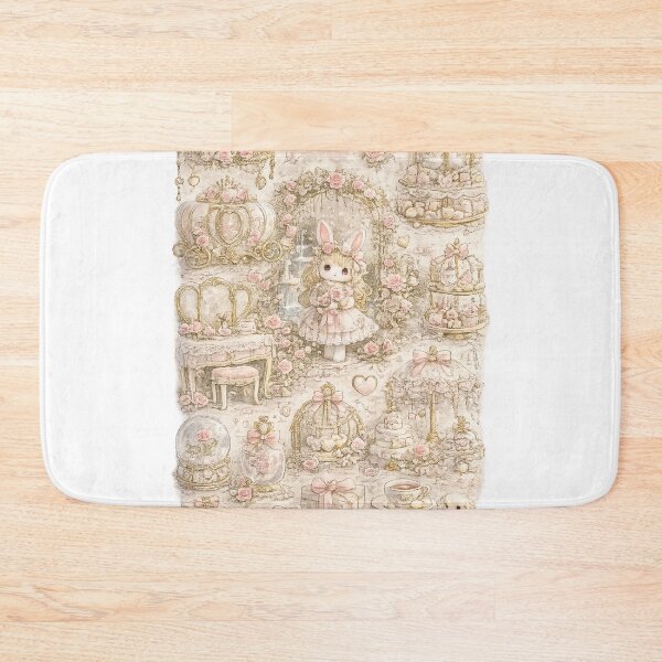 Item preview, Rose Garden Bunny Princess | Whimsical Coquette Fantasy  designed and sold by Blush and Bloom.