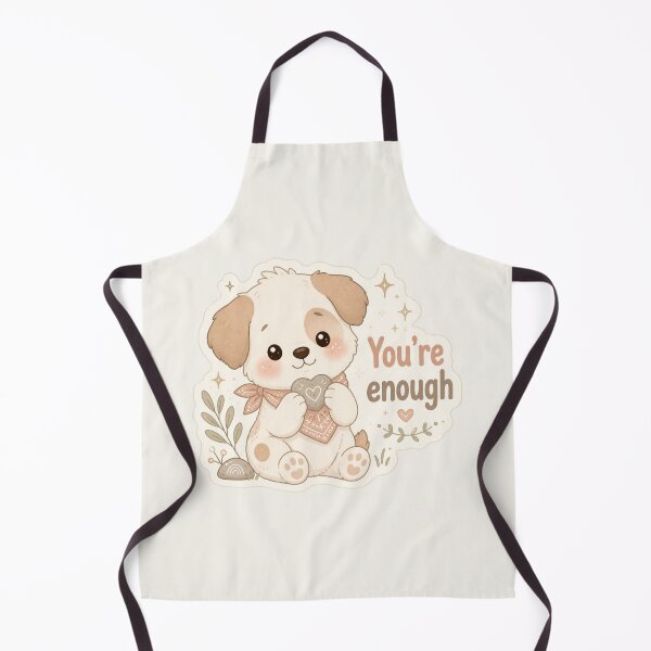 Item preview, Pebble Pup – You’re Enough Motivational Sticker designed and sold by Cerys-GS.