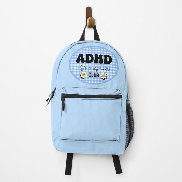 Item preview, ADHD late diagnoses club blue designed and sold by Emilee-Mae.