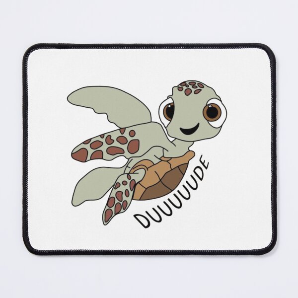 Item preview, Cute Sea Turtle "Duuuuude" Funny Cartoon Ocean Turtle designed and sold by Gbriel3.