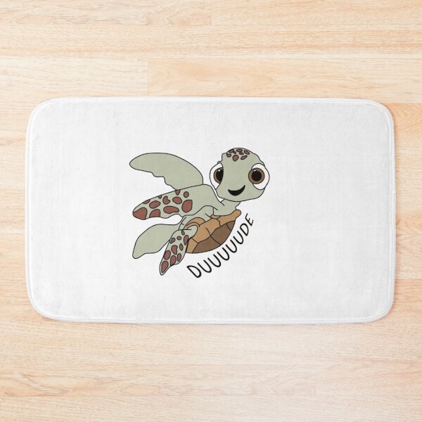 Item preview, Cute Sea Turtle "Duuuuude" Funny Cartoon Ocean Turtle designed and sold by Gbriel3.