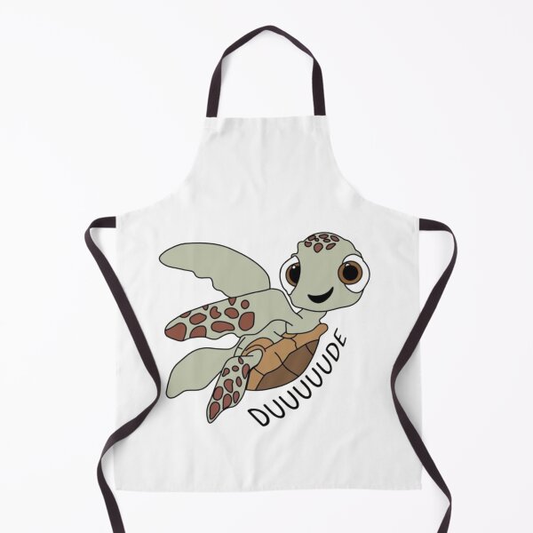 Item preview, Cute Sea Turtle "Duuuuude" Funny Cartoon Ocean Turtle designed and sold by Gbriel3.