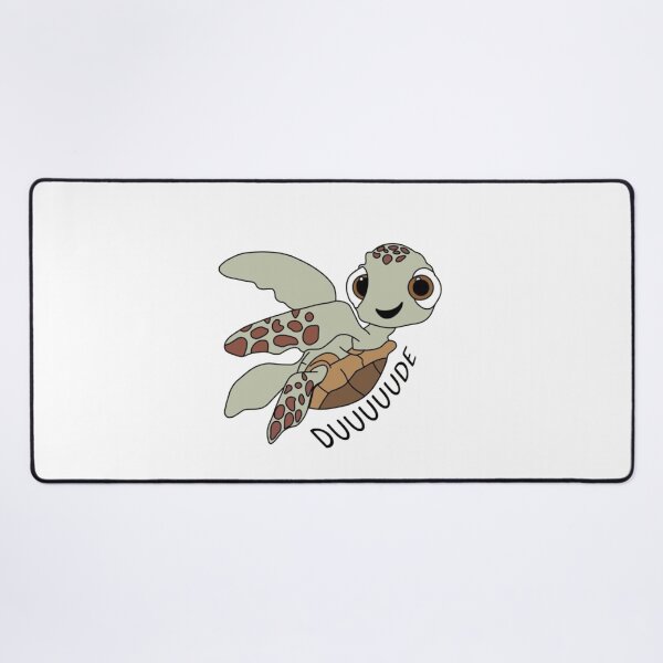 Item preview, Cute Sea Turtle "Duuuuude" Funny Cartoon Ocean Turtle designed and sold by Gbriel3.