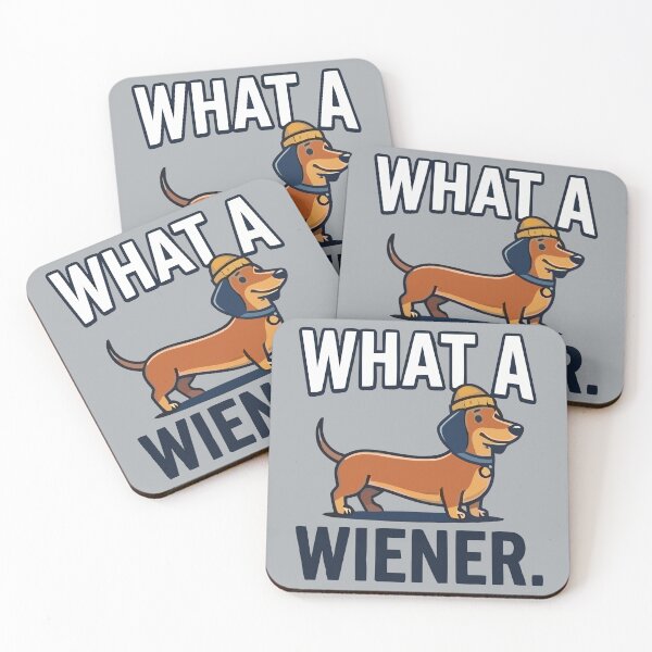 Item preview, What A Wiener Funny Dachshund Dog Humor designed and sold by Amir Faysal.